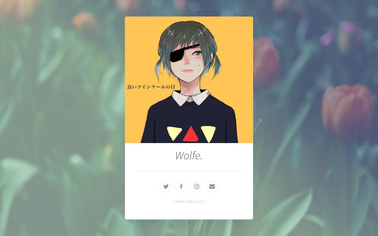Carrd profile picture for @cunt